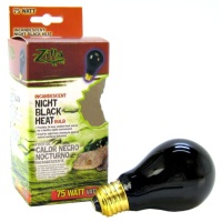 Zilla Night Time Black Light Incandescent Heat Bulb