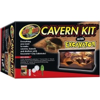 Zoo Med Cavern Kit with Excavator