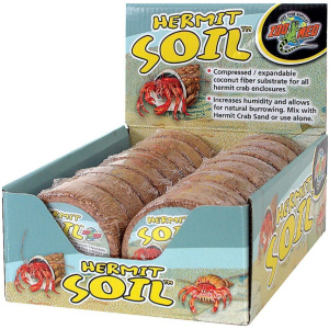 Zoo Med Hermit Crab Soil Compressed Coconut Fiber